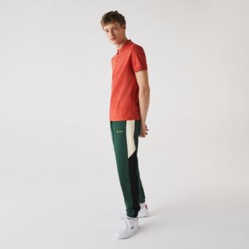 Lacoste Regular Fit Soft Cotton Polo - Polo Pánské Červené | CZ-utuzae